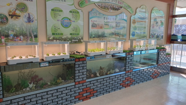 에코그램 스마트팜 식물재배기, 학교장터 통해 양주시 연곡초등학교에 공급